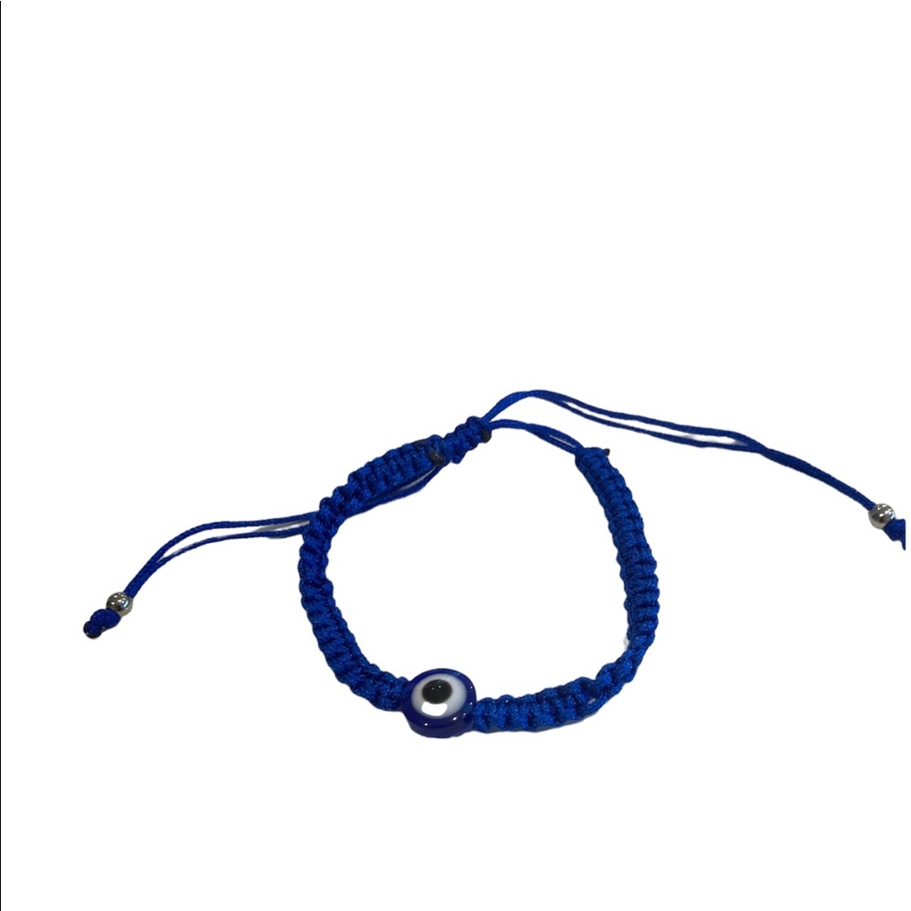 Evil eye Shamballa bracelet